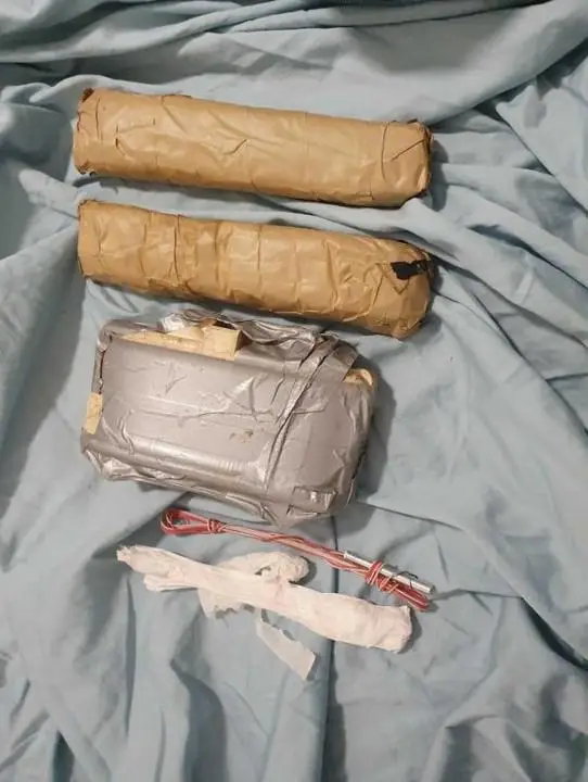 The bomb with which a Hezbollah network planned to assassinate a former senior Israeli security official